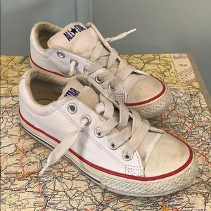Kids White Converse All-Stars